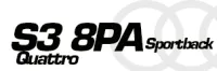 S3 8PA Sportback Quattro