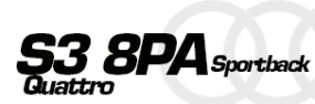 S3 8PA Sportback Quattro