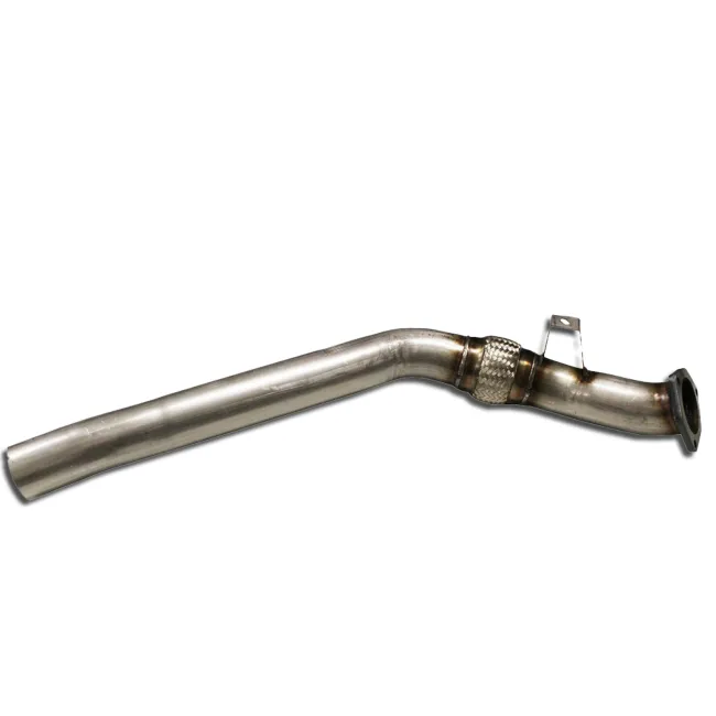 Downpipe für Audi A4 A6 1.8T B6 Quattro ø 76mm 3" aus Edelstahl mit Interlock Flexrohr
