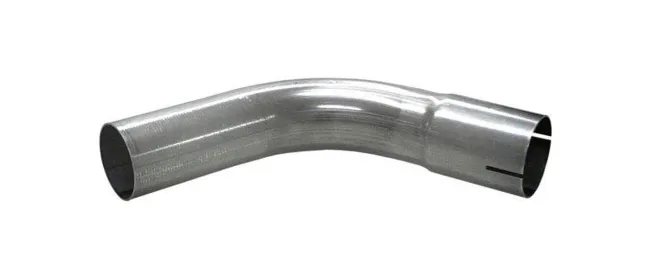 Edelstahlrohrbogen 60° ø 63,5mm 2,5" für Auspuff Schenkelänge 250mmx1,5mm Wandung