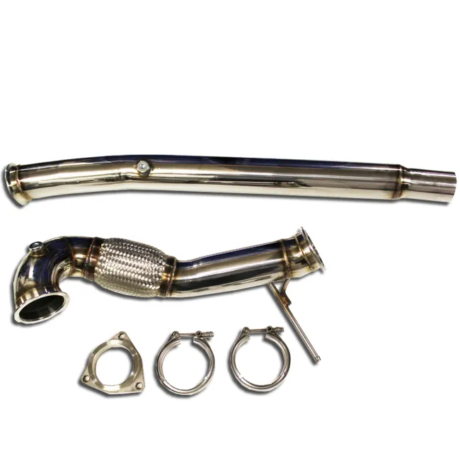 Hosenrohr Downpipe für Audi S3 8L , Audi TT 8N 225PS ø 76mm Edelstahl