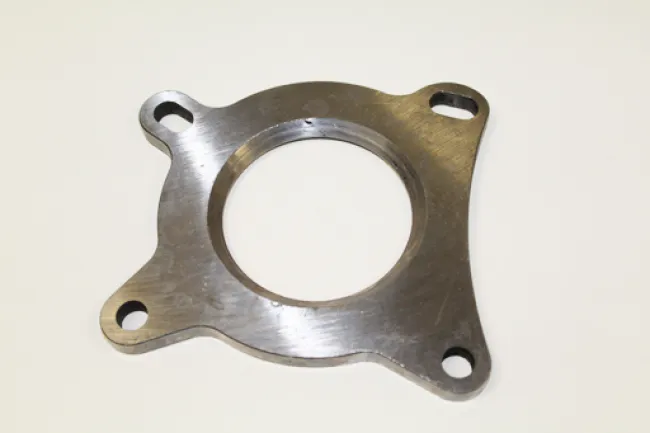 Hosenrohrflansch 2.0 TFSI aus Stahl ID ø 74mm für Audi A3 8P, Seat Leon Cupra R, Golf 5, 6 R GTI