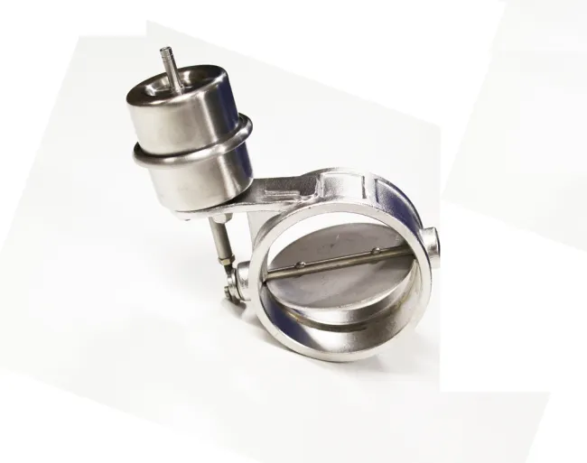 Klappensteuerung ø 70mm 2,75" geöffnet unterdruckgesteuert Auspuffklappe Edelstahl