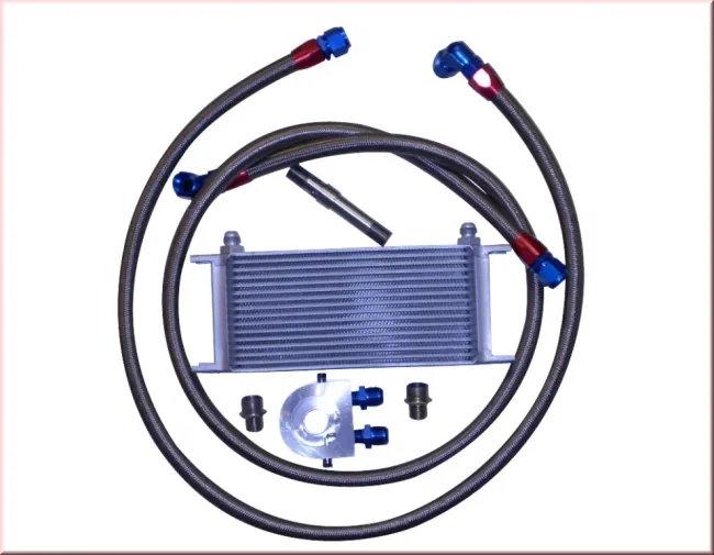 Ölkühlerkit VR6 komplett mit 19 Reihigen Ölkühler