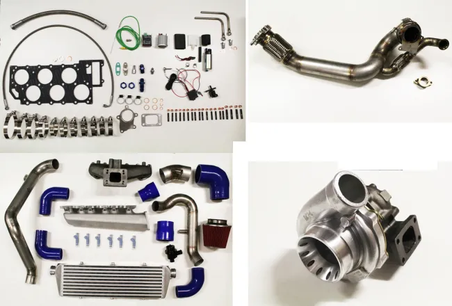 Passat 35i VR6 Turbokit komplett GT30 oder GT35 bis 400PS, einbaufertig, plug and play