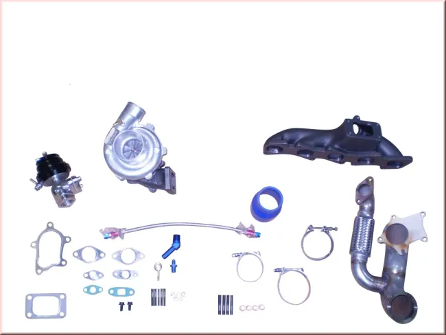 Turbo kit für Fiat Coupe 20v Turbo bis 360PS T3/T4 + Krümmer + WG