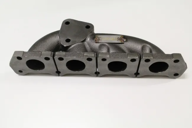 Upgrade Turbokrümmer 1.8T Nickelguss, geschlitzt, K03, K04, A4 A6, mit Teilegutachten nach § 19 abs.3 nr. 4 StVZO - Motor längs verbaut