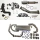 1.8T upgrade Turbo Kit für Golf 4, Audi A3, Seat Leon bis 260PS plug and play mit Sportkat 200 Zeller
