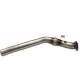Downpipe für Audi A4 A6 1.8T B6 Quattro ø 63,5mm 2,5" aus Edelstahl mit Interlock Flexrohr