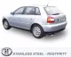 Simons Edelstahl Sportauspuffanlage 2x80 mm für Audi A3 (8L) 1.8T/1.9TDI EG-Genehmigung